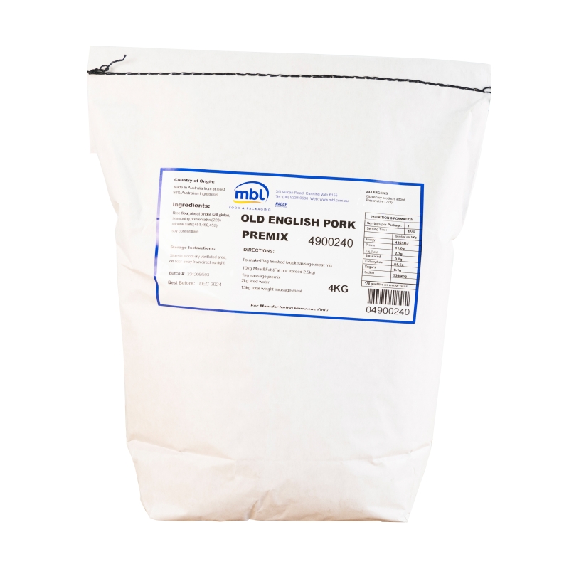 Old English Pork Premix