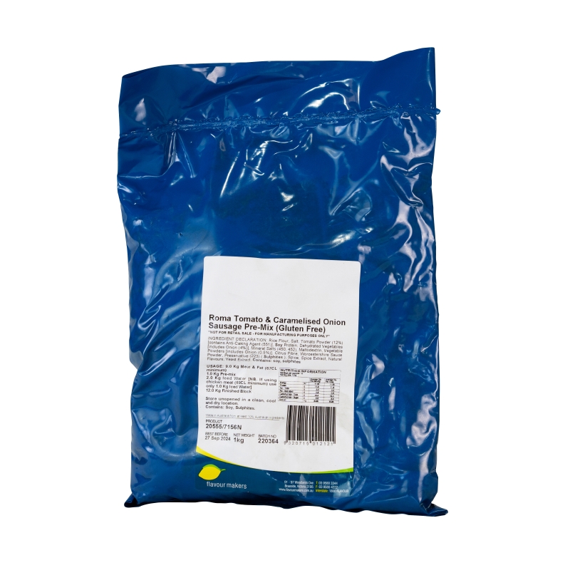Roma Tomato & Caramelised Onion Premix Gluten Free