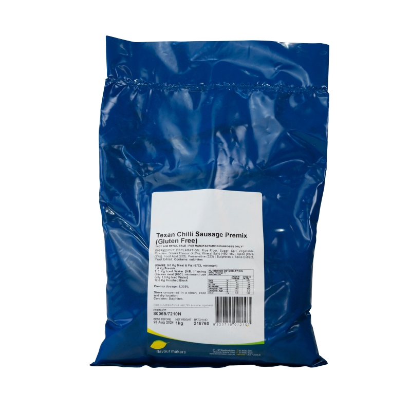Texan Chilli Premix Gluten Free