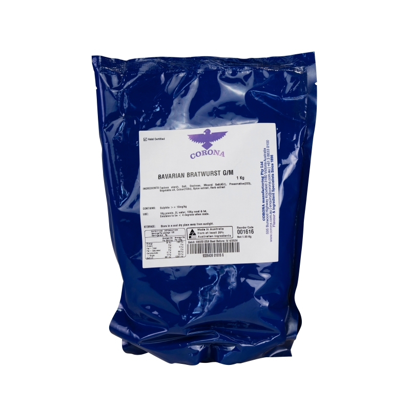 Bavarian Bratwurst Premix