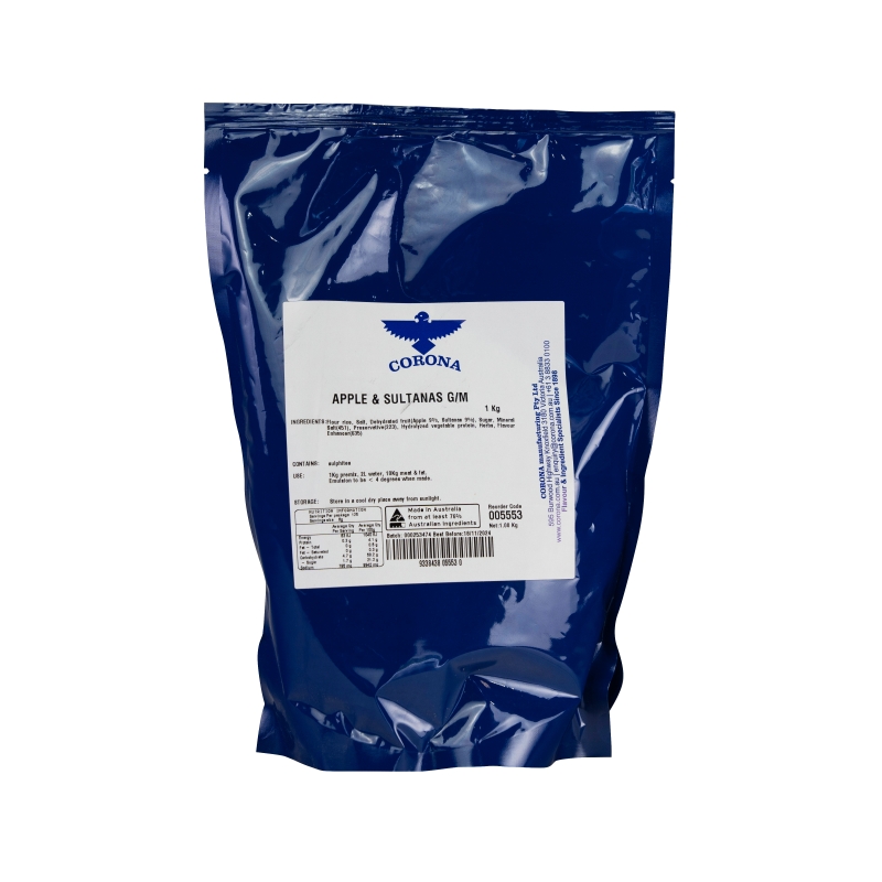 Apple & Sultanas Premix
