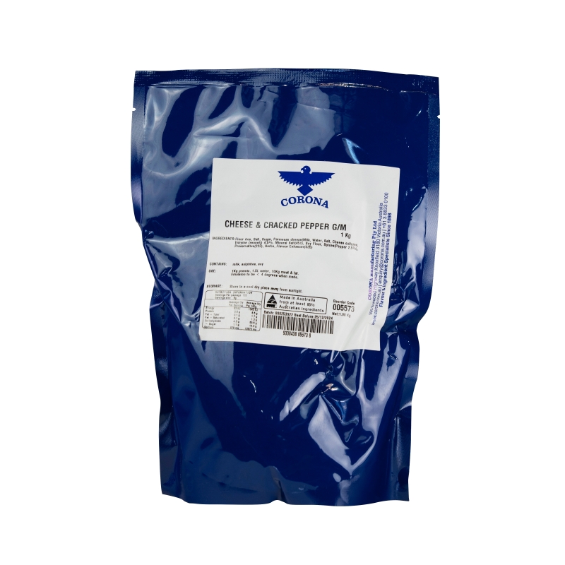 Cheese & Cracked Pepper Premix