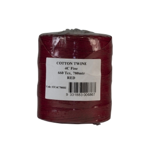 Red Cotton Fine Twine 780m 660t