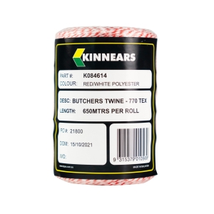 Poly Red/White Twine 770t 650m