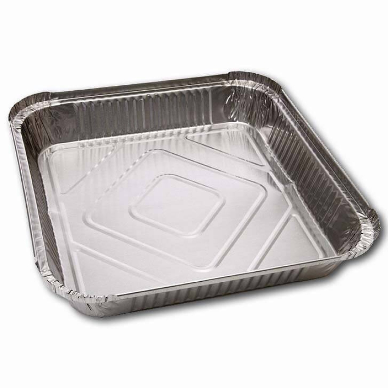 Medium Square Foil Dishes 226mm x 226mm