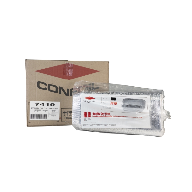 Foil Trays 40oz 195mm x 143mm