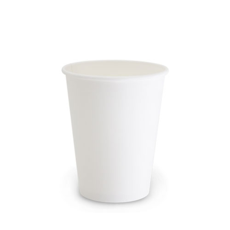 Truefill White Single Wall Coffee Cups 12oz