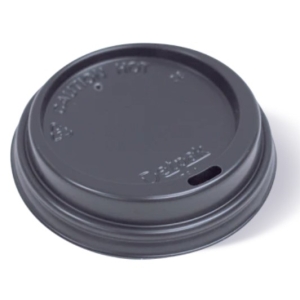 Black Universal Lids to suit Truefill Coffee Cups
