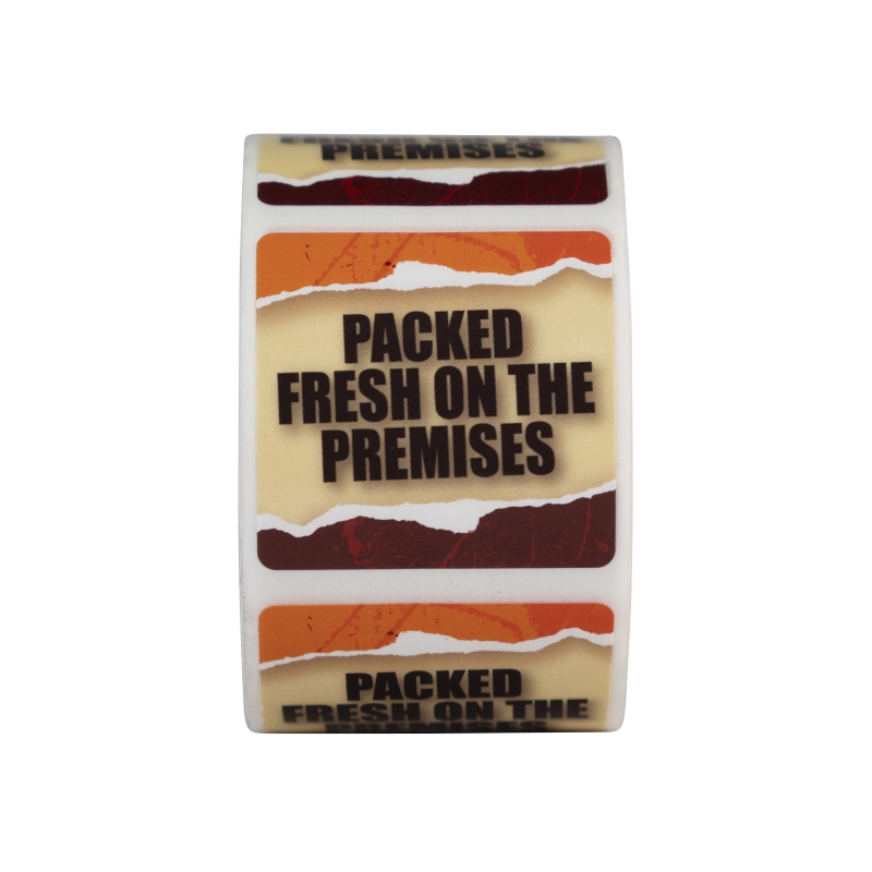 Packed Fresh on Premises Labels