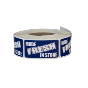 Made Fresh In-Store Labels