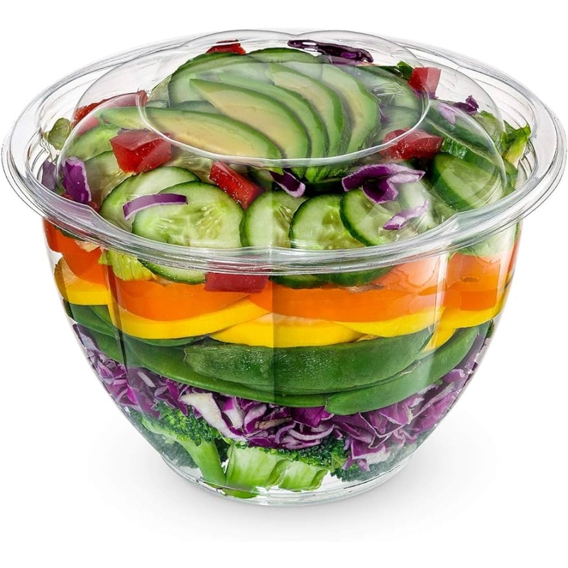 Salad Bowls including the Lids 48oz 1420ml