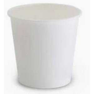 White Single Wall Coffee Cups 4oz