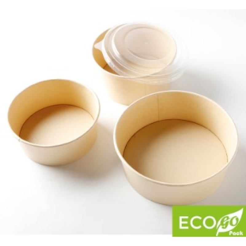 Eco PLA Bamboo Pulp Bowls 500ml 150mm x 128mm x 45mm