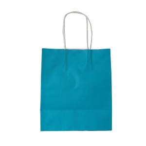 Beach Blue Paper Toddler Twist Bag 170mm x 200mm