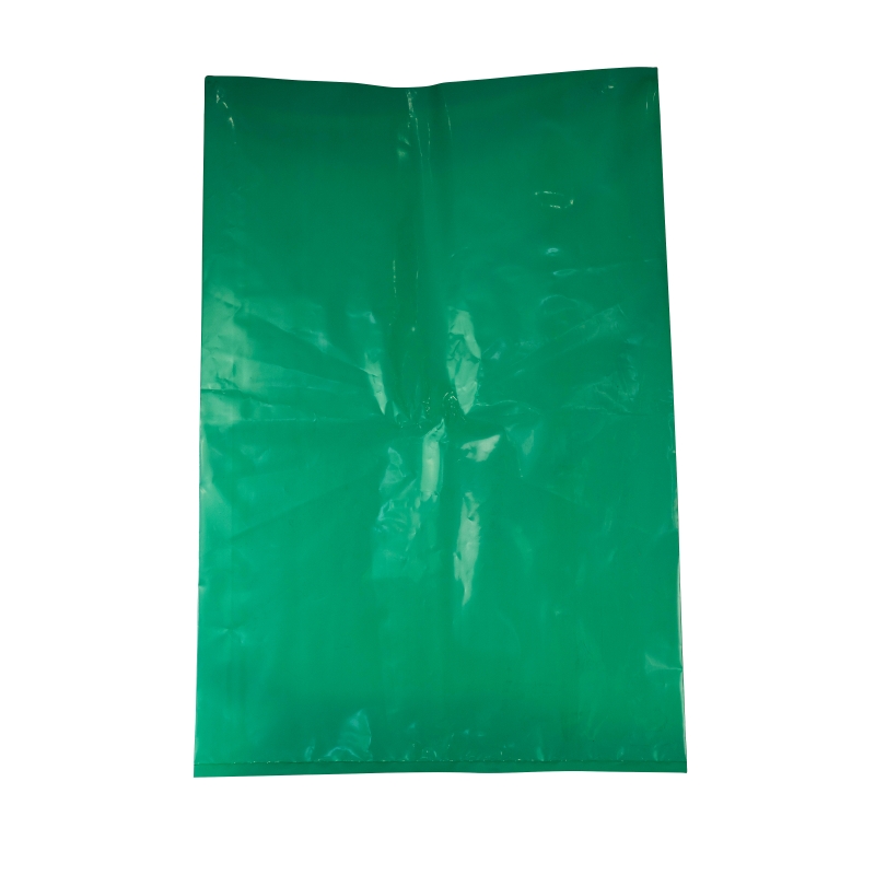 Green UV Poly Bags 150um 400mm x 600mm