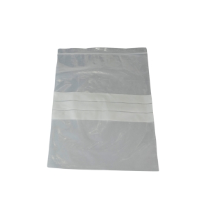 Zip Seal Bag with White Panel