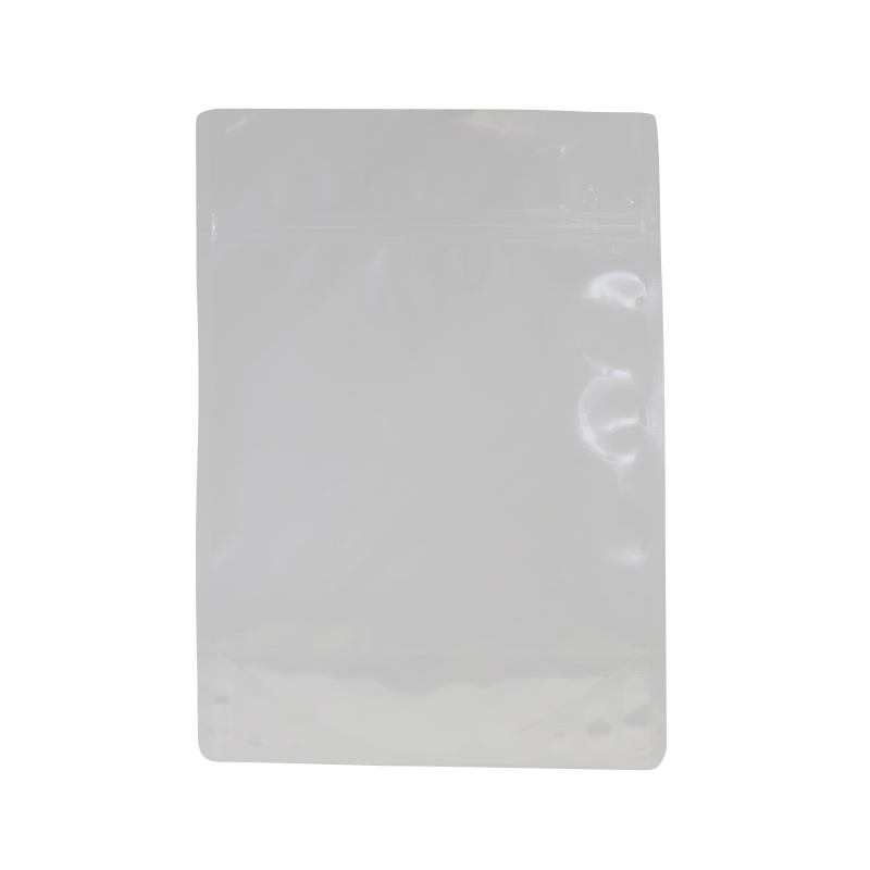Black/Clear Stand Up Pouches 130mm x 210mm