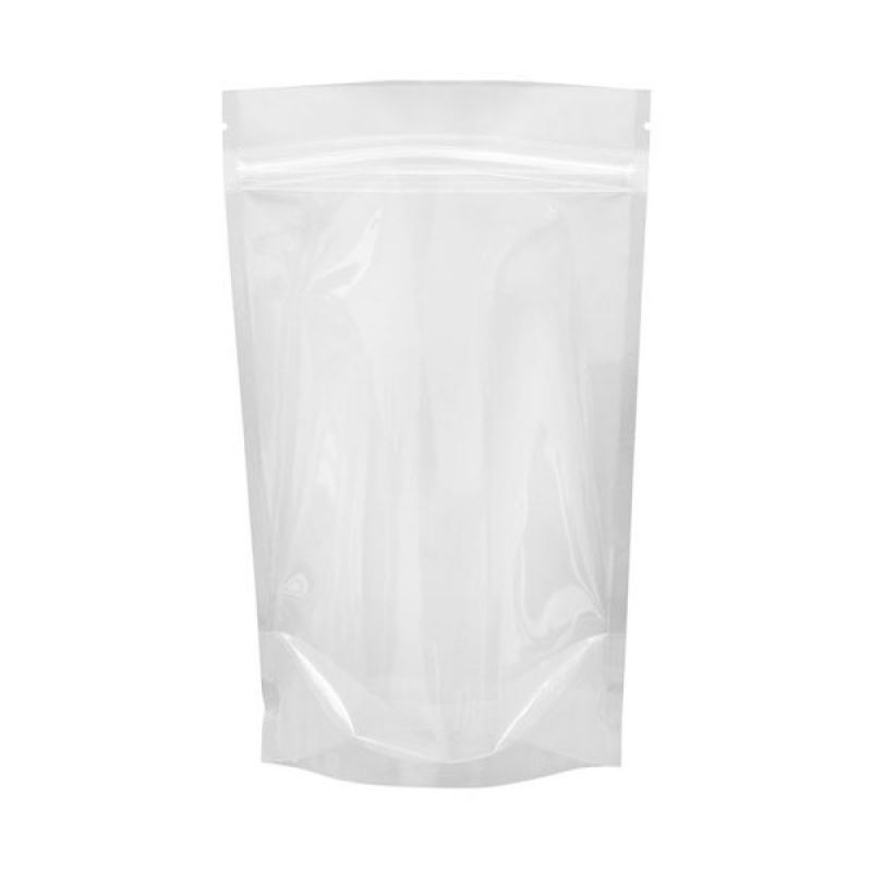 Clear Standup Bag W/Zip 160mm x 270mm (500g)
