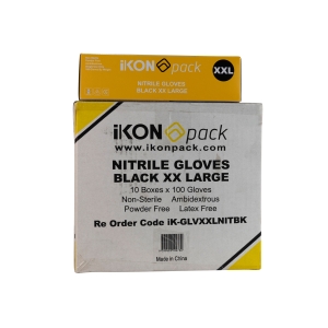 Black XXL Nitrile Gloves