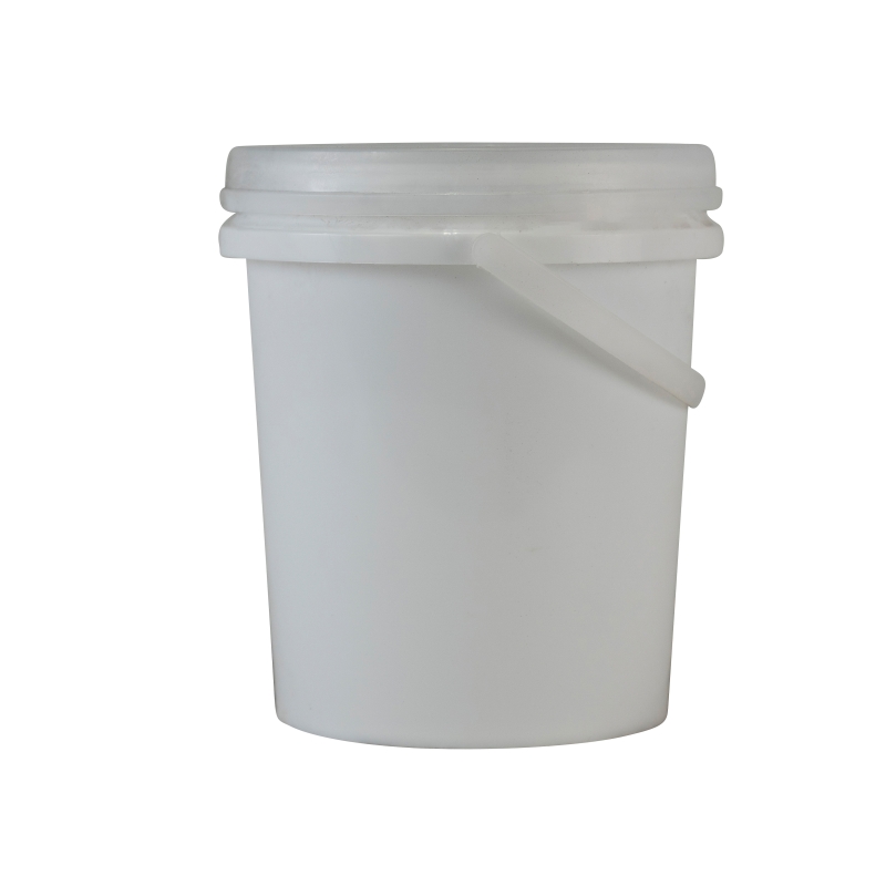 White Plastic Pail 20L with Metal Handle (NCI) Food Grade