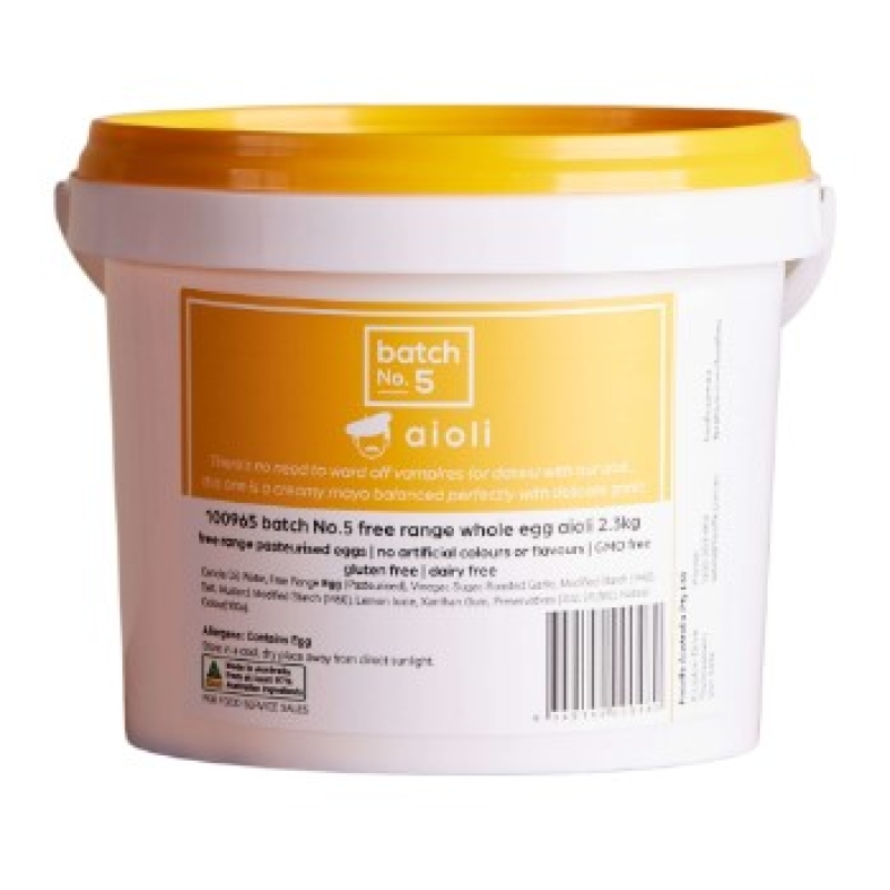 Free Range Whole Egg Aioli