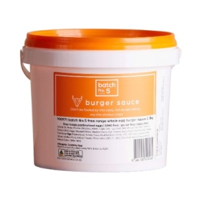 Free Range Burger Sauce Whole Egg