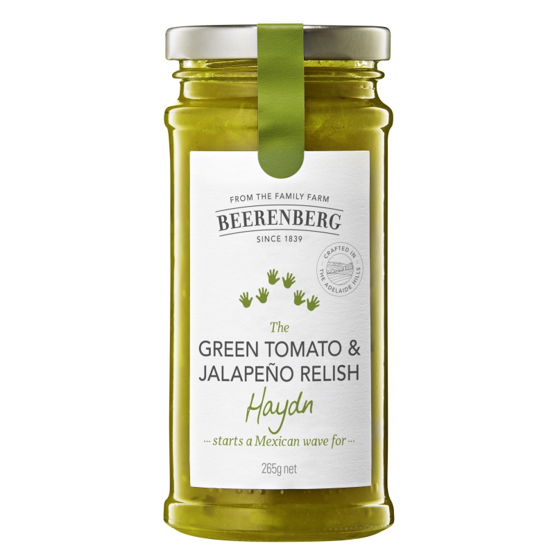 Green Tomato & Jalapeno Relish