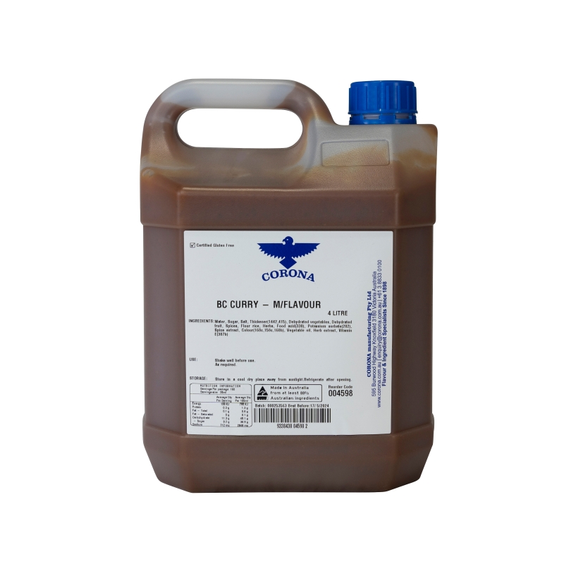 BC Curry Marinade - GF