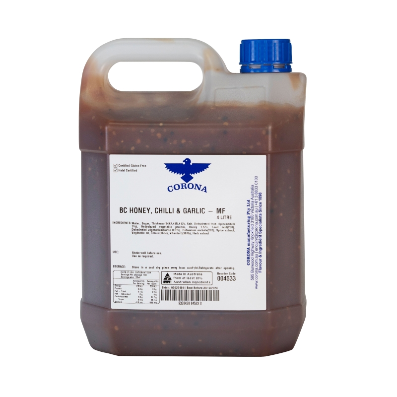BC Honey, Chilli & Garlic Marinade - GF