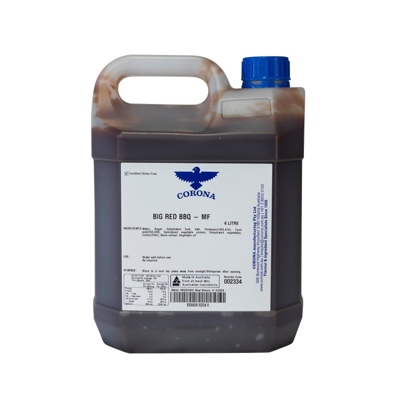 Big Red BBQ Marinade - GF
