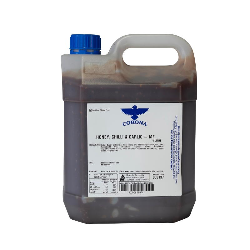 Honey Chilli & Garlic Marinade - GF