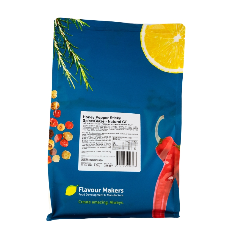 Honey Peppers Sticky Glaze - GF