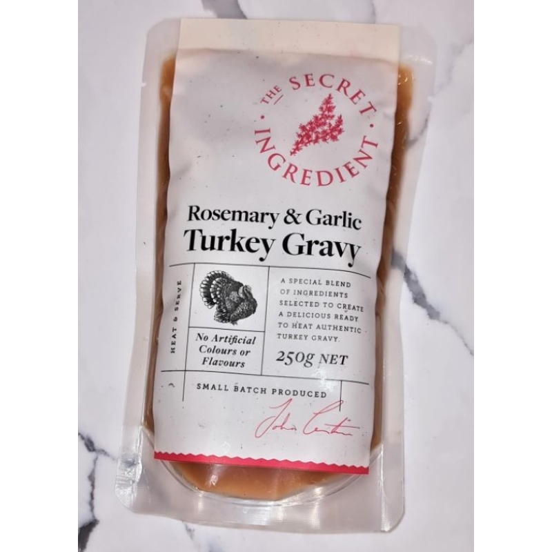 Rosemary & Garlic Turkey Gravy