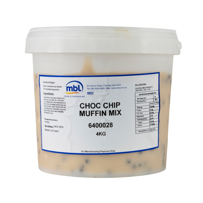 Choc Chip Muffin Mix
