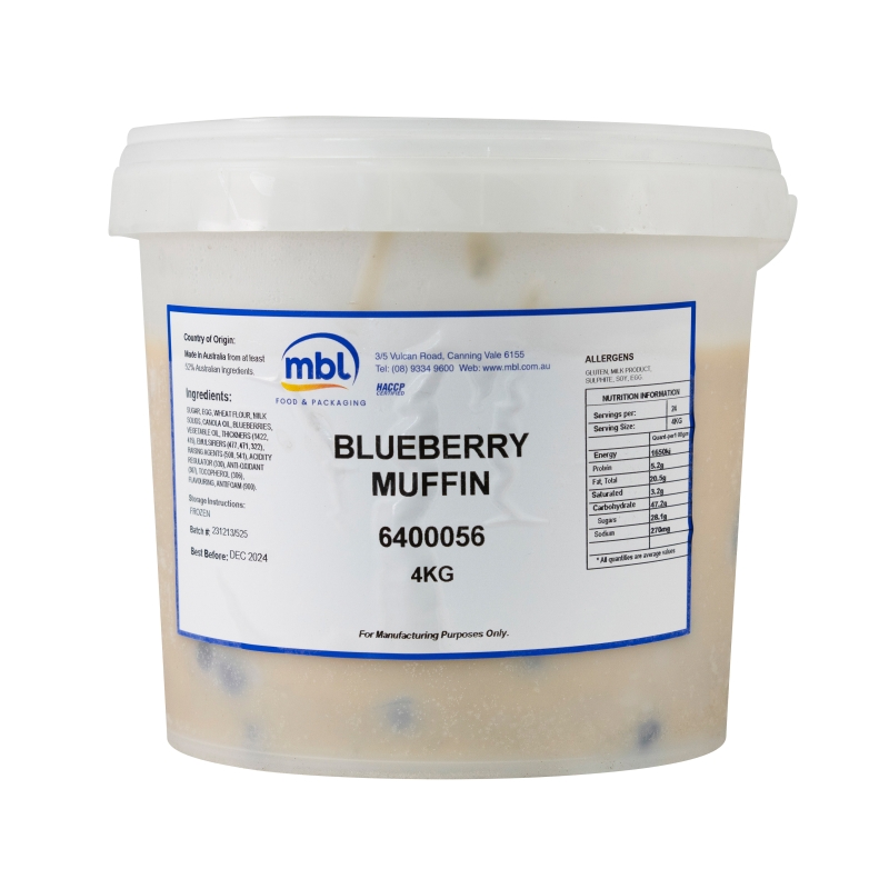 Blueberry Muffin Mix