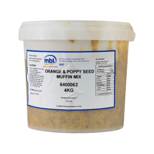 Orange & Poppy Seed Muffin Mix