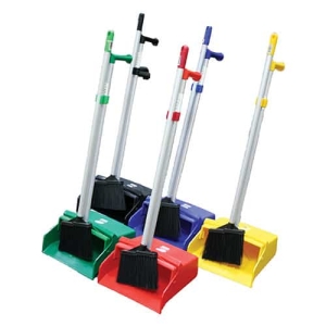 Blue Lobby Dust Pan Set