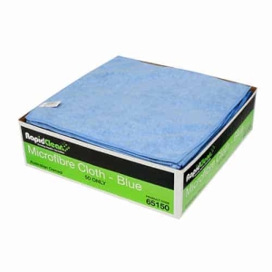 Blue Microfibre Cloth