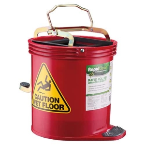 Red Roller Wringer Bucket