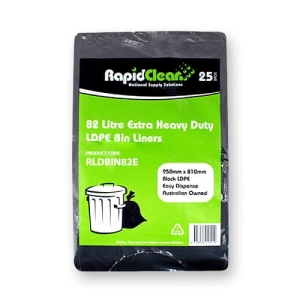 Black 82L LD Extra Heavy Duty