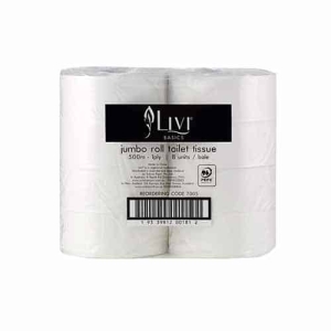 Basics 1ply Jumbo Roll Toilet