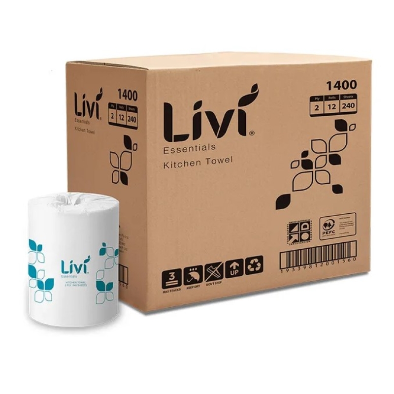 Essentials 2ply Kitchen Roll Towel