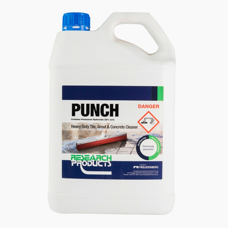 Punch Heavy Duty Tile, Grout & Concrete Cleaner