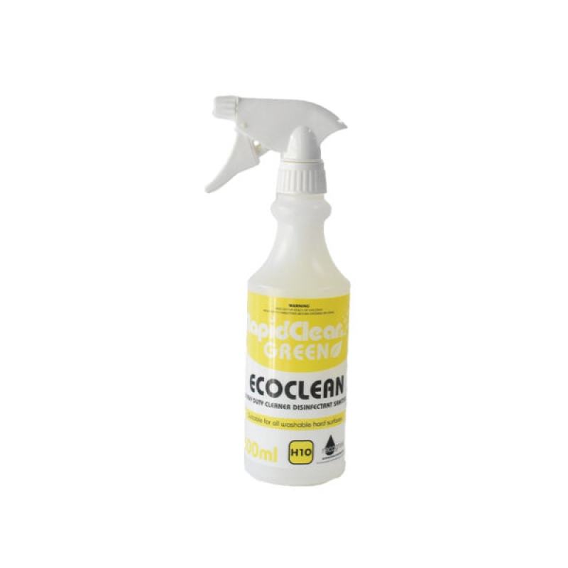 EcoClean Detergent Sanitiser bottle only with no cap