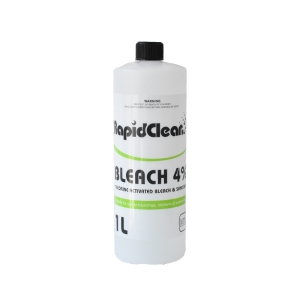 Bleach 4% bottle only with no cap