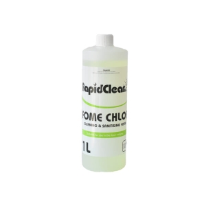 Foam Chlor Cleaning & Sanitising squeeze bottle kit