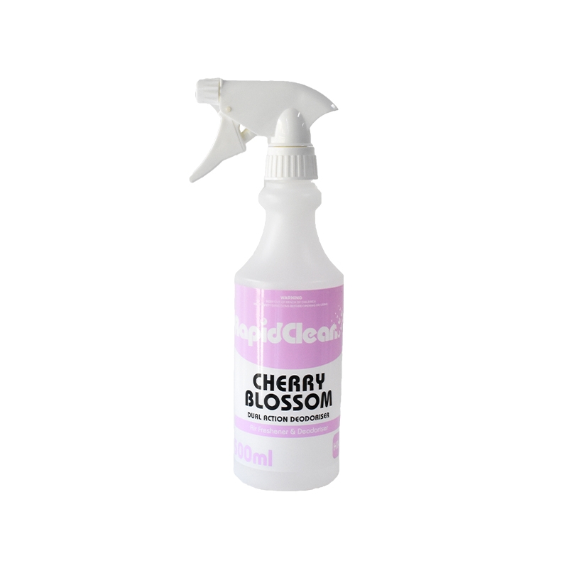 Cherry Blossom Disinfectant & Air Freshener bottle and trigger kit