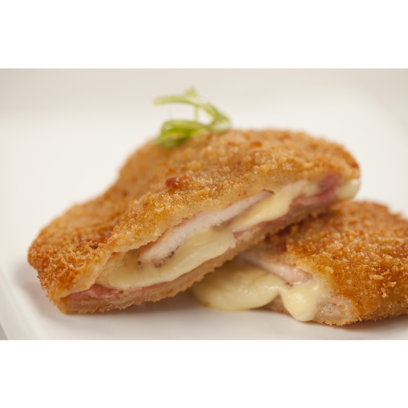 Cheese & Bacon Breast Schnitzel - Flash Fried