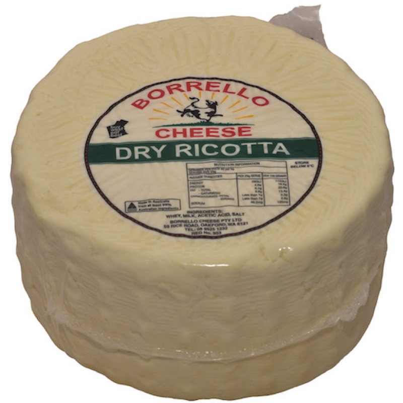 Dry Ricotta Wheels 8 x wheels
