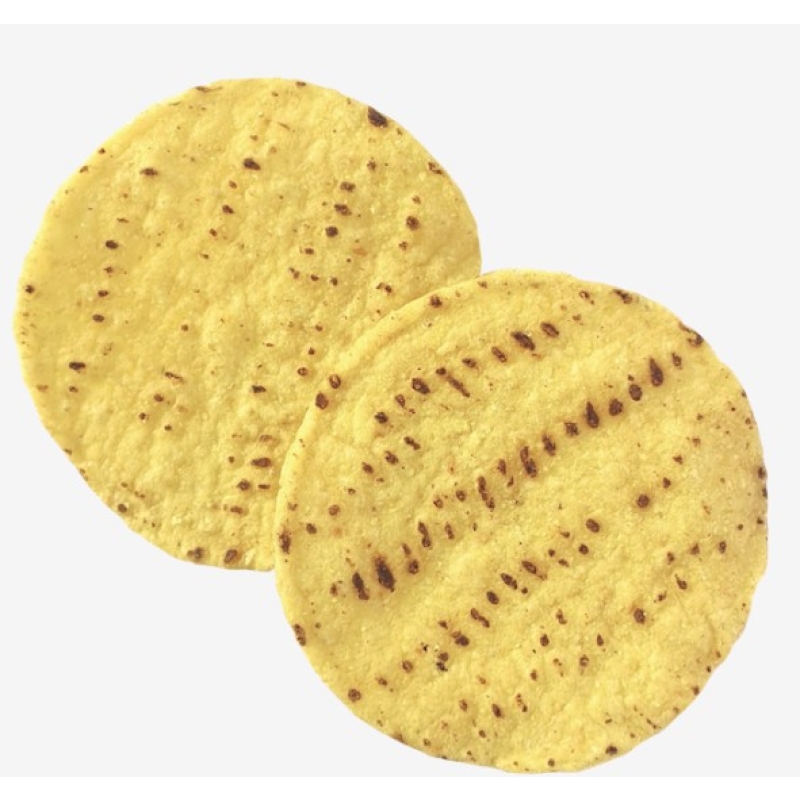 Yellow Round Organic Corn Chips